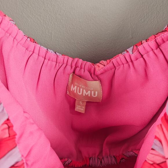 Show Me Your Mumu Rossella Ruffle Top Carnaby Size Small - Picture 3 of 6